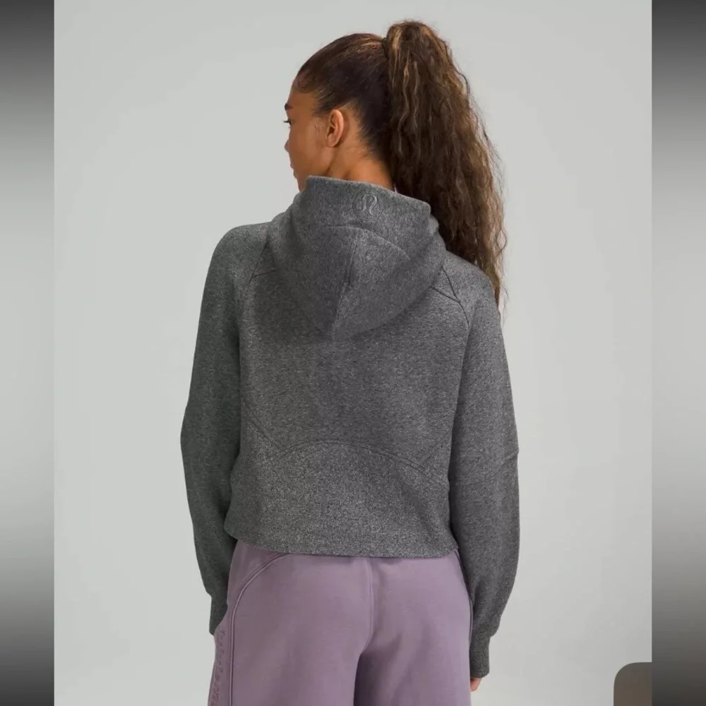 lululemon athletica Gray Zip-Up Hooded Sweatshirt - Picture 3 of 10